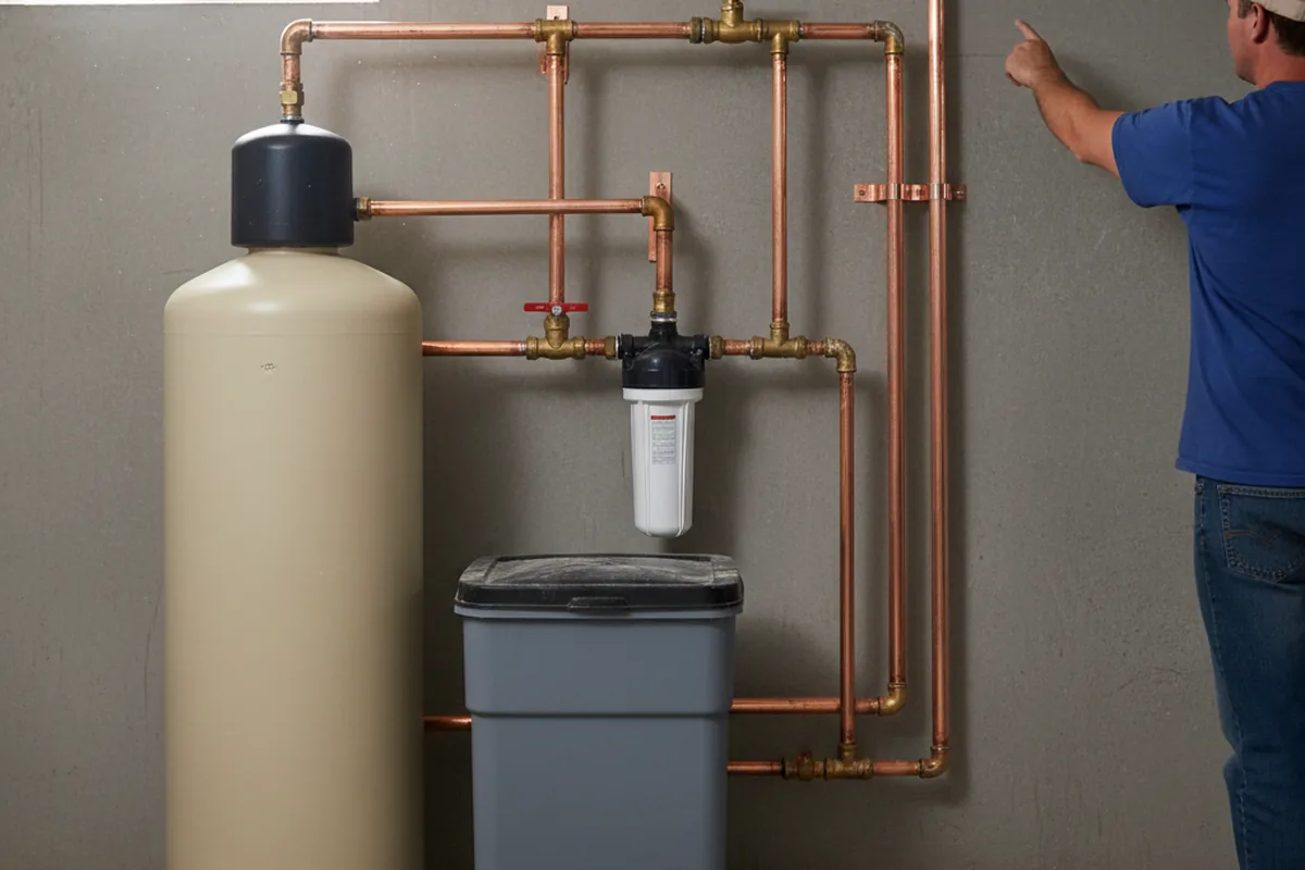Whole-house water treatment system installed in Gilmanton Iron Works